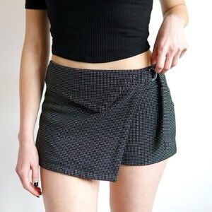 Zara adjustable tweed skort